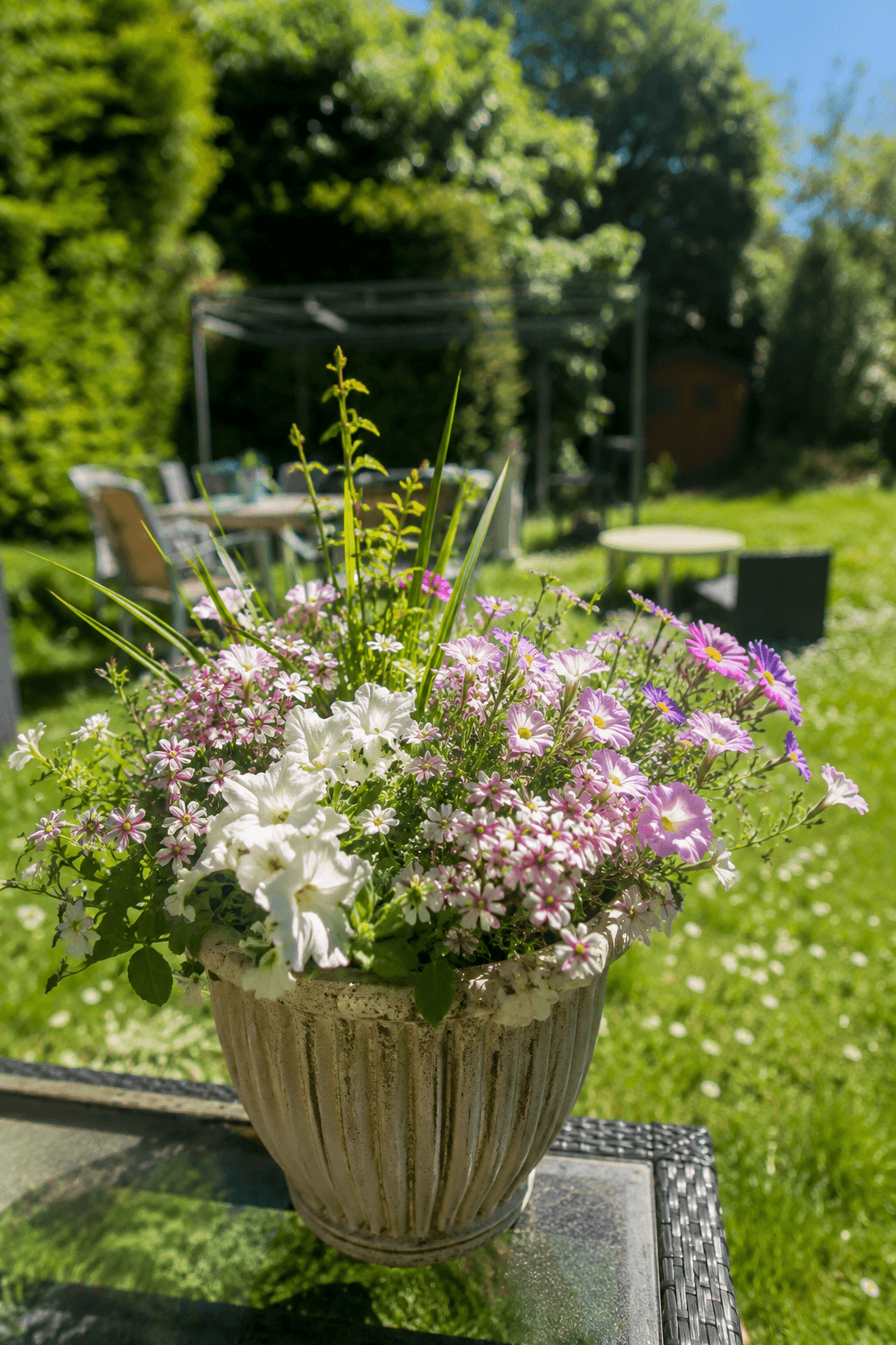 Mit Liebe gestalteter Garten